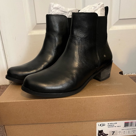 UGG W Keller Croco Boots - Picture 2 of 4